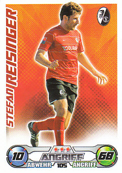 Stefan Reisinger SC Freiburg 2009/10 Topps MA Bundesliga #105
